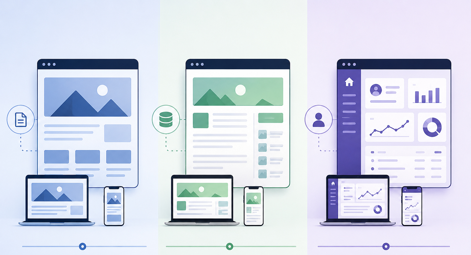 Statik sayt, dinamik sayt və web application arasında fərq nədir?